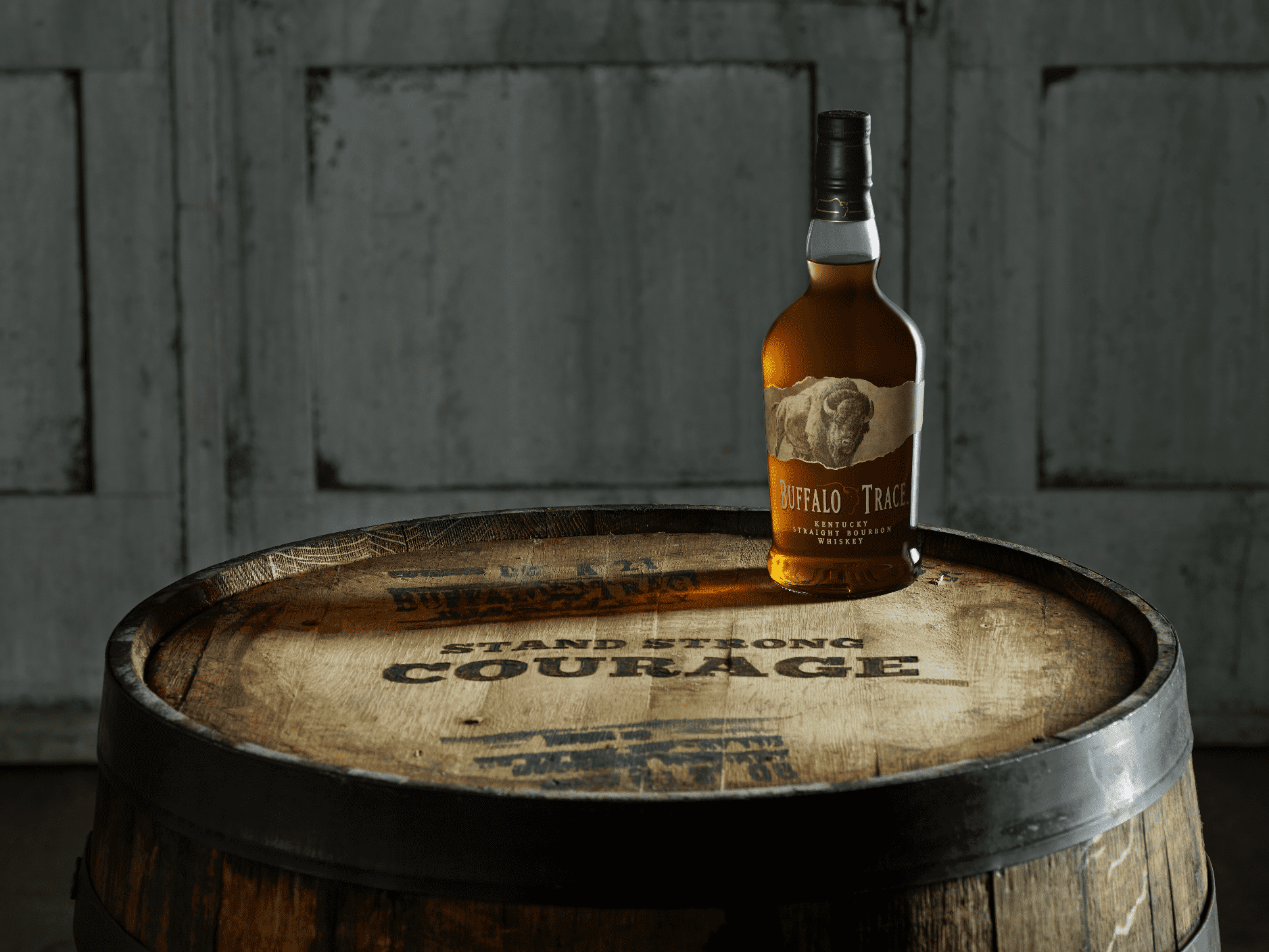 Buffalo Trace - barrel and alcohol