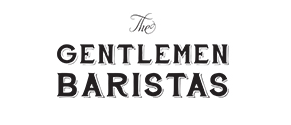 logo gentlemen barista black